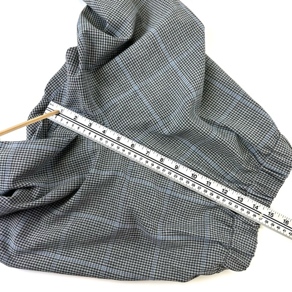 Aritzia Babaton check pull on pant Size 6 Career Office Classiccore washable - Picture 10 of 12